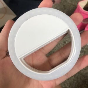 attachable ring light clip for phone